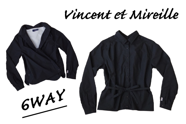 Vincent et Mireille(ヴァンソンエミレイユ）のシャツ